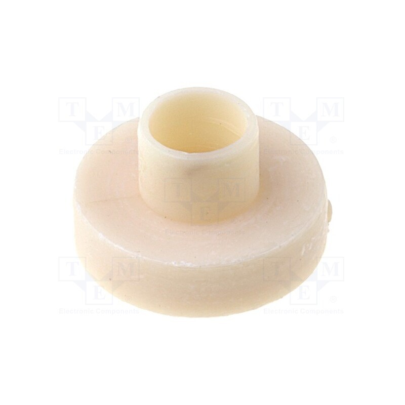 50 pcs : NIPPEL TO3 - Insulating bushing, TO3,TOP3, 8mm, max.130°C