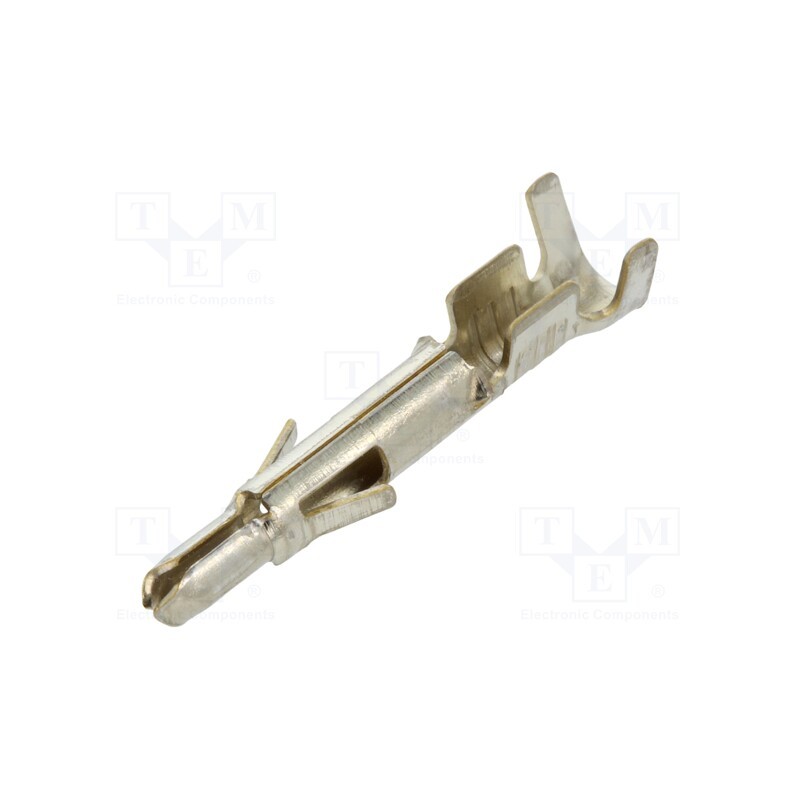 50 pcs : NSLG-T1 - Contact, male, brass, tinned, 0.5÷1.5mm2, 20AWG÷16AWG, NLS, crimped