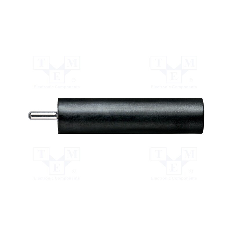 10 pcs : LB 2-1.5 NI / 5 / SW - Socket, 2mm banana, 10A, 33VAC, 70VDC, black, -25÷80°C, 6mΩ, 29.5mm