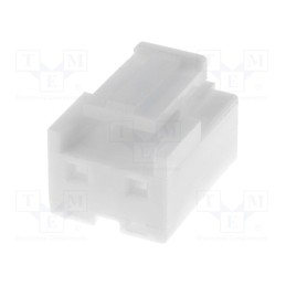 20 pcs : NVR-02 - Plug, wire-board, female, 5mm, PIN: 2, white, Type: w/o contacts