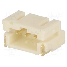 10 pcs : NXW-03SMDK - Socket, wire-board, male, 2mm, PIN: 3, SMT, 1A, tinned, -25÷85°C, 100V