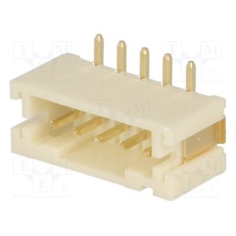 10 pcs : NXW-05SMD - Socket, wire-board, male, 2mm, PIN: 5, SMT, 1A, tinned, -25÷85°C, 100V