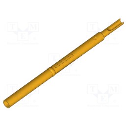 10 pcs : KS-100 30 G12 - Test probe socket, Contact plating: gold-plated, soldered, 30mm