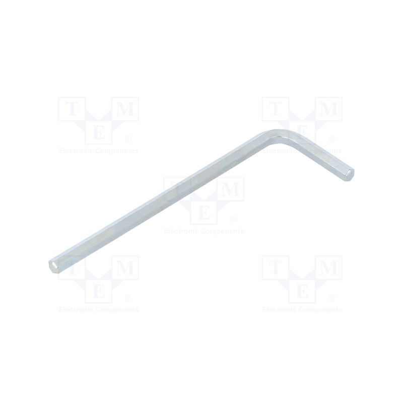 20 pcs : 16204 - Wrench, hex key, HEX 3mm, Overall len: 63mm, Chrom-vanadium steel