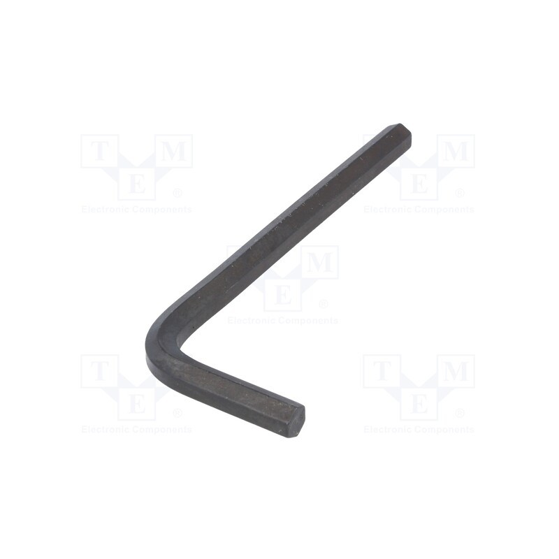 10 pcs : T4411 06 - Wrench, hex key, HEX 6mm, Overall len: 90mm, Chrom-vanadium steel