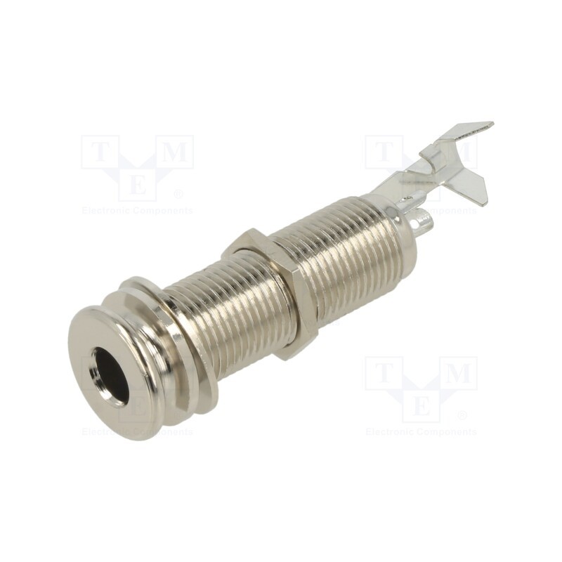 10 pcs : NYS221 - Socket, Jack 6,3mm, stereo, ways: 3