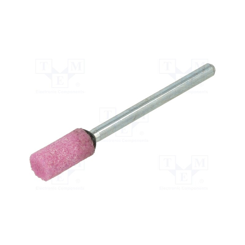 10 pcs : 900018 - Grindingstone, 3mm, metal,steel, ceramics, Mounting: rod 3mm