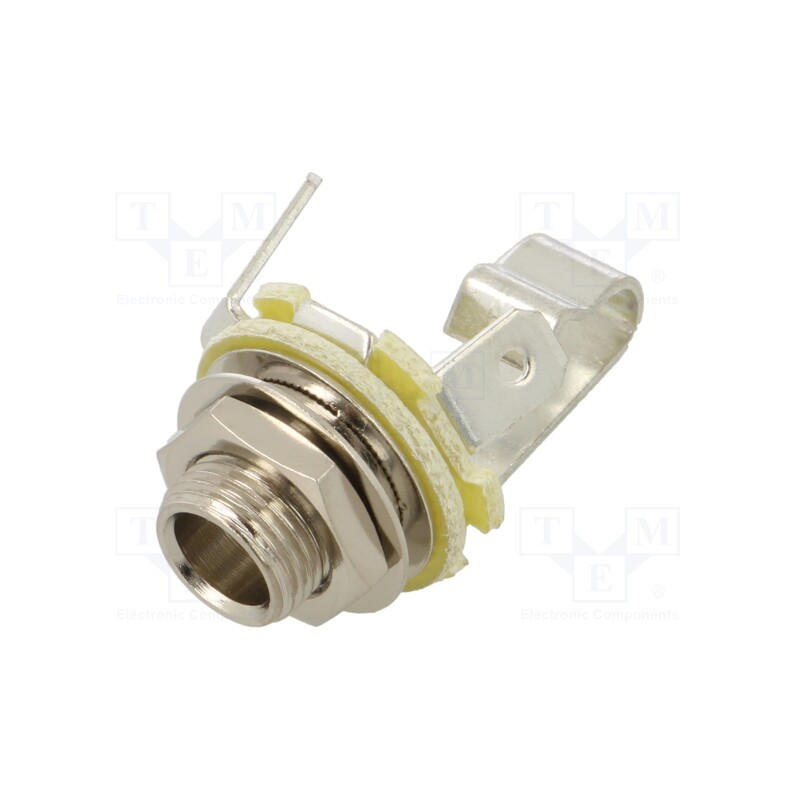 10 pcs : NYS229 - Socket, Jack 6,3mm, mono, ways: 2