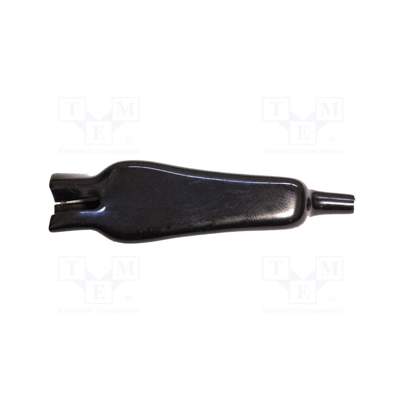 10 pcs : BU-28-0 - Insulator, 3kV, black, PVC, 79mm, BU-27