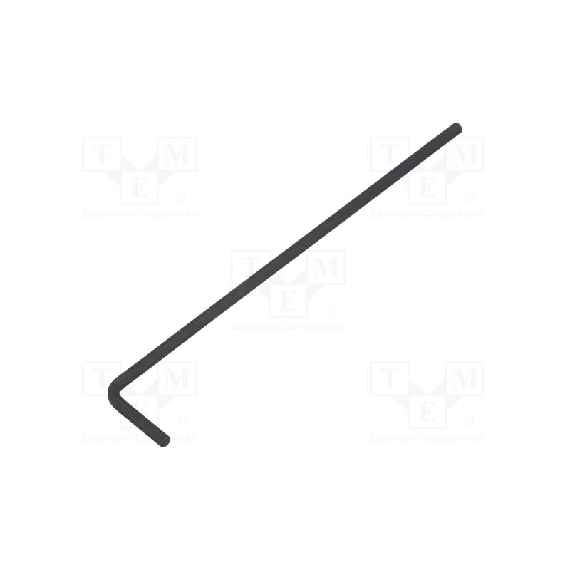 10 pcs : 6362 - Wrench, hex key, HEX 2,5mm, Overall len: 113mm