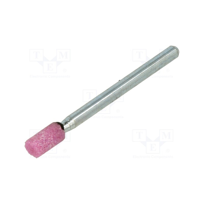 10 pcs : 900009 - Grindingstone, 3mm, metal,steel, ceramics, Mounting: rod 3mm