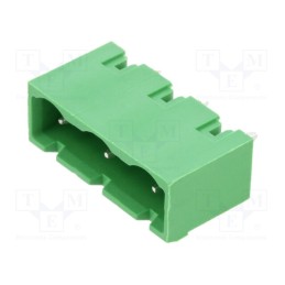 10 pcs : OQ0301500000G - Pluggable terminal block, 7.62mm, ways: 3, straight, socket, male