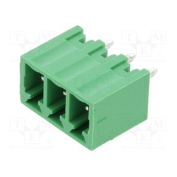 10 pcs : OQ0332500000G - Pluggable terminal block, 3.81mm, ways: 3, straight, socket, male