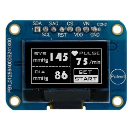 1 pcs - Midas 0.96in White Passive matrix OLED Display 128 x 64pixels COB SPI Interface