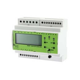 1 pcs - Tele Frequency, Voltage Mains and System Protection, 3 Phase, DIN Rail