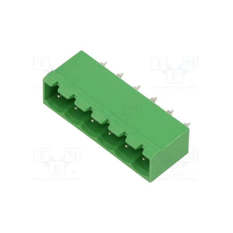 10 pcs : OQ0654500000G - Pluggable terminal block, 5.08mm, ways: 6, straight, socket, male