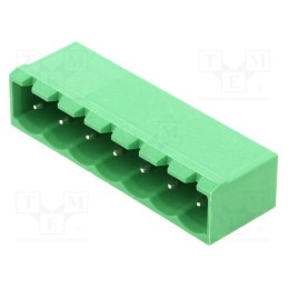 10 pcs : OQ0754500000G - Pluggable terminal block, 5.08mm, ways: 7, straight, socket, male