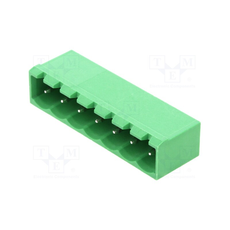 10 pcs : OQ0754500000G - Pluggable terminal block, 5.08mm, ways: 7, straight, socket, male