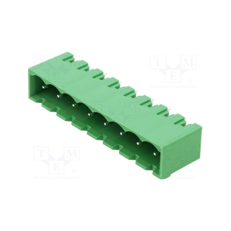 10 pcs : OQ0854500000G - Pluggable terminal block, 5.08mm, ways: 8, straight, socket, male