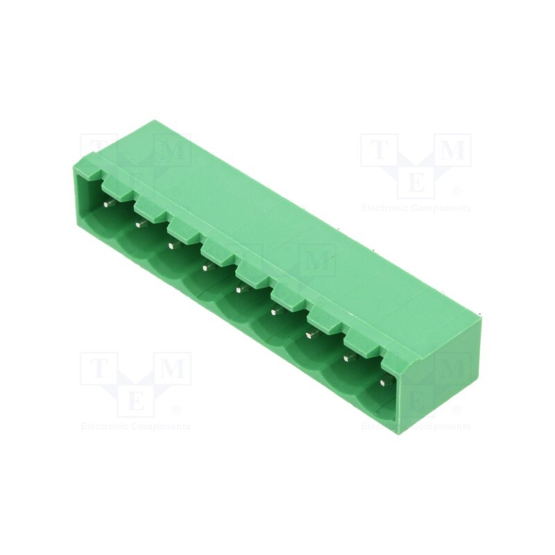 10 pcs : OQ0954500000G - Pluggable terminal block, 5.08mm, ways: 9, straight, socket, male