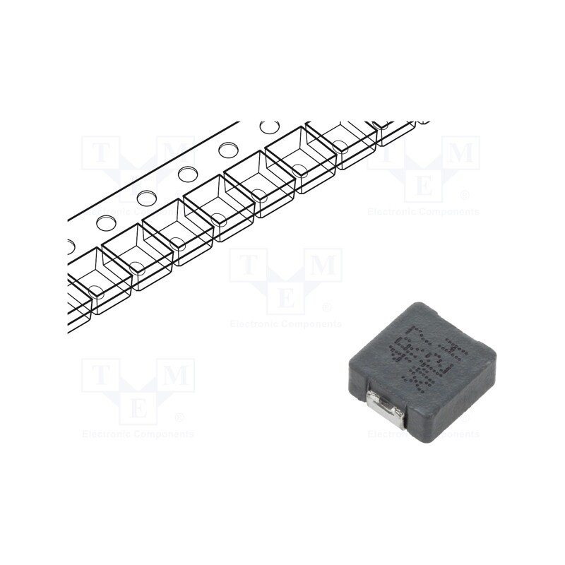 10 pcs : HCM0703-4R7-R - Inductor: wire, SMD, 4.7uH, Ioper: 5.5A, 37mΩ, ±20%, Isat: 10A