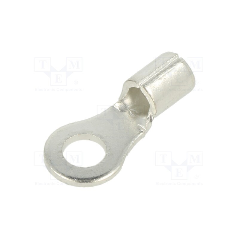 20 pcs : P10-10R-L - Tip: ring, crimped, for cable, non-insulated, tinned, copper alloy