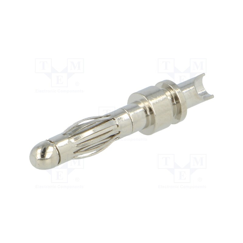 20 pcs : - Plug, 4mm banana, Max.wire diam: 2.5mm, Overall len: 30mm