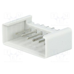 10 pcs : P1306 - Socket, IDC, male, PIN: 6, straight, THT, tinned, 2.54mm, Layout: 1x6