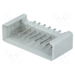 10 pcs : P1308 - Socket, IDC, male, PIN: 8, straight, THT, tinned, 2.54mm, Layout: 1x8