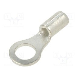 20 pcs : P14-10R-C - Tip: ring, crimped, for cable, non-insulated, tinned, copper alloy