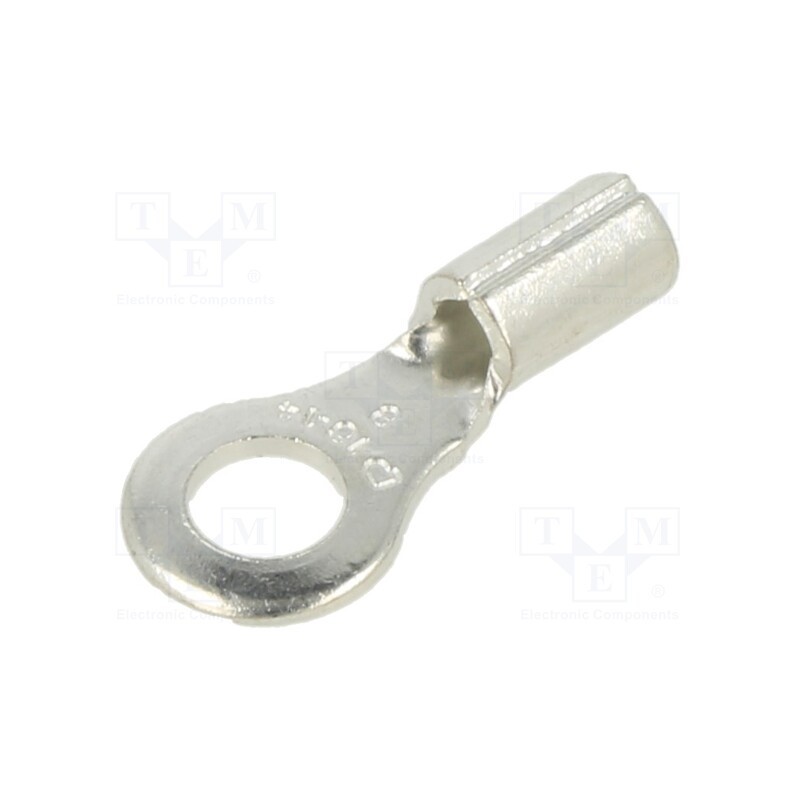 20 pcs : P14-8R-C - Tip: ring, M4, crimped, for cable, non-insulated, tinned, 4.3mm