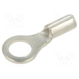 20 pcs : P18-10R-C - Tip: ring, crimped, for cable, non-insulated, tinned, copper alloy