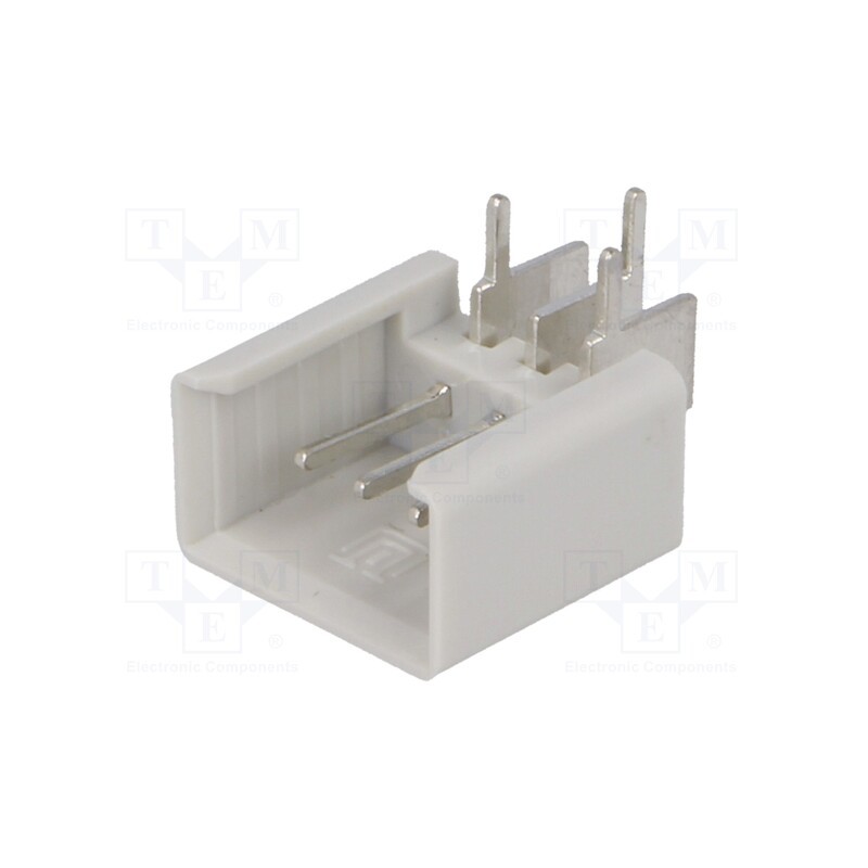 10 pcs : P2103 - Socket, IDC, male, PIN: 3, angled 90°, THT, tinned, 2.54mm