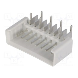 10 pcs : P2108 - Socket, IDC, male, PIN: 8, angled 90°, THT, tinned, 2.54mm