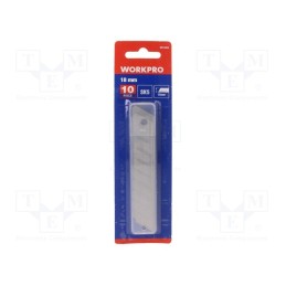 10 pcs : W012004 - Blade, WP-W012012WE, 18mm, Material: stainless steel, 10pcs.