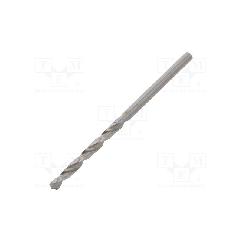 10 pcs : T3100 025 - Drill bit, for metal, Ø: 2.5mm, L: 57mm, Working part len: 30mm