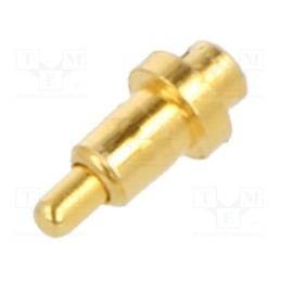 10 pcs : P70-6000045R - Pogo Pin w/peg 1.03x2.8mm T&R