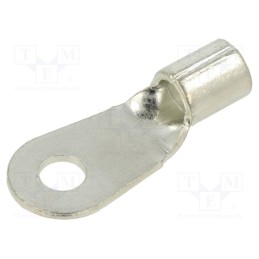 10 pcs : P8-10R-Q - Tip: ring, crimped, for cable, non-insulated, nickel plated, 8AWG