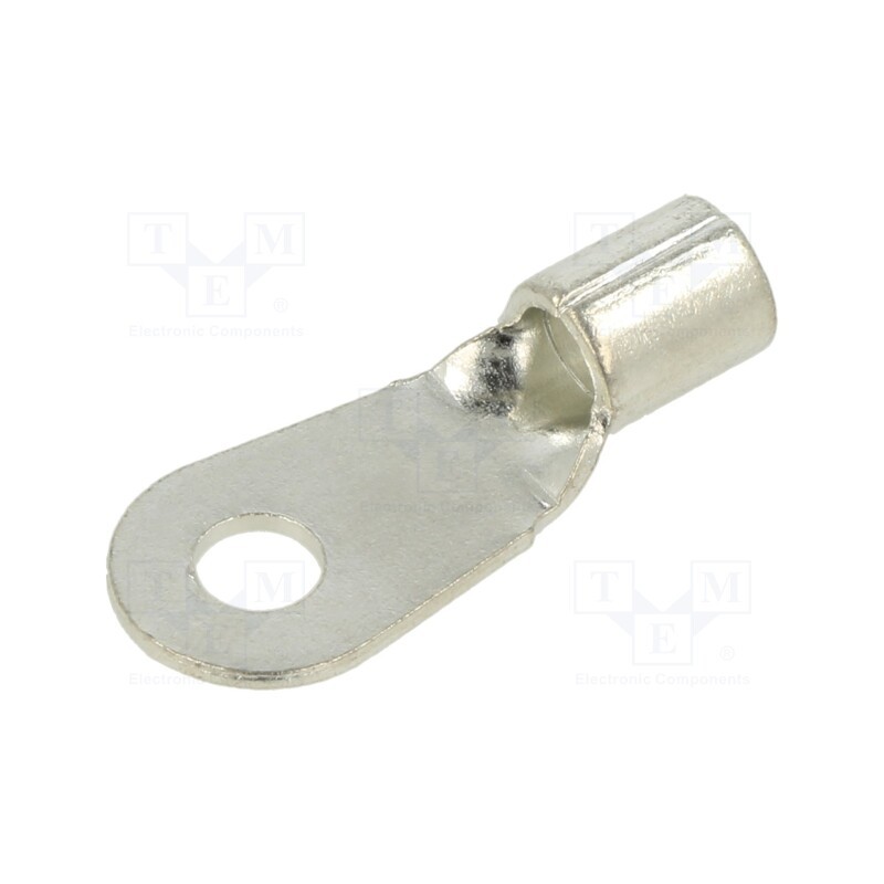 10 pcs : P8-10R-Q - Tip: ring, crimped, for cable, non-insulated, nickel plated, 8AWG