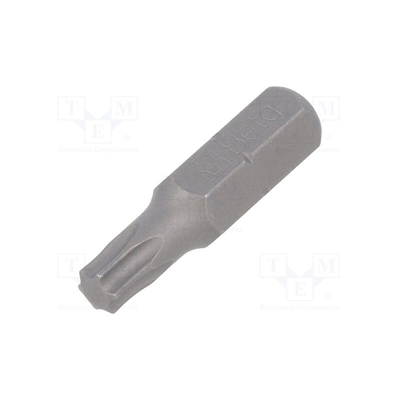 10 pcs : 861TX/25 - Screwdriver bit, Torx®, TX25, Overall len: 25mm