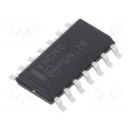 10 pcs : MC74VHC14DG - IC: digital, NOT, Ch: 6, IN: 1, CMOS, SMD, SO14, 2÷5.5VDC, -55÷125°C