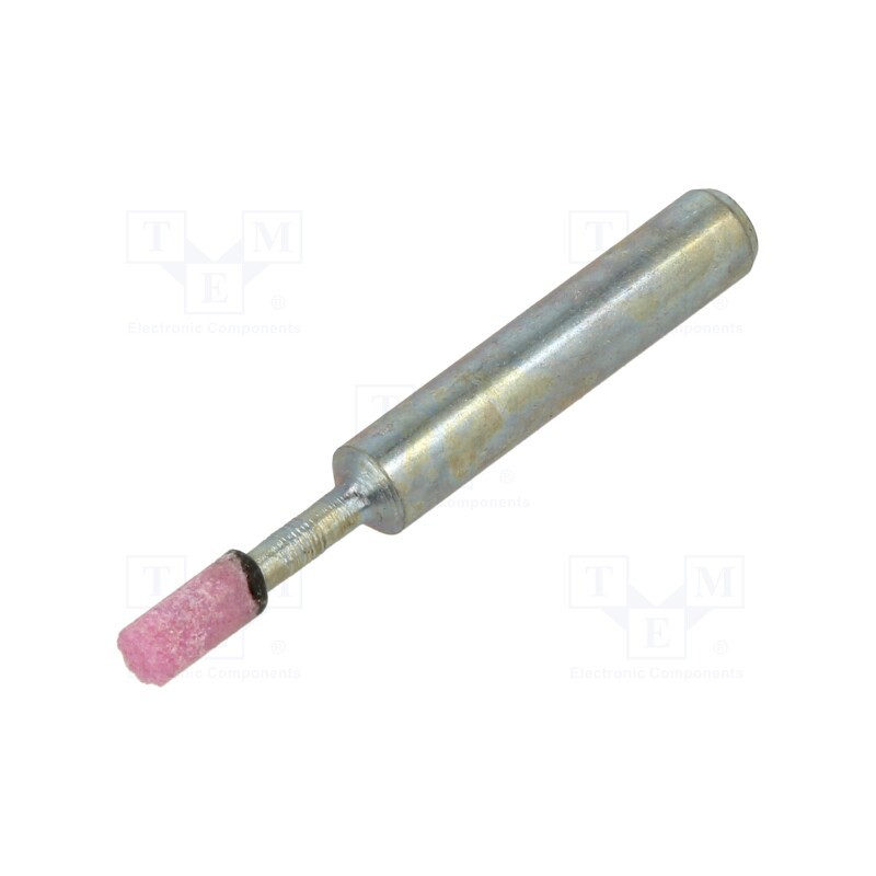 10 pcs : 900048 - Grindingstone, 6mm, metal,steel, ceramics, Mounting: rod 6mm