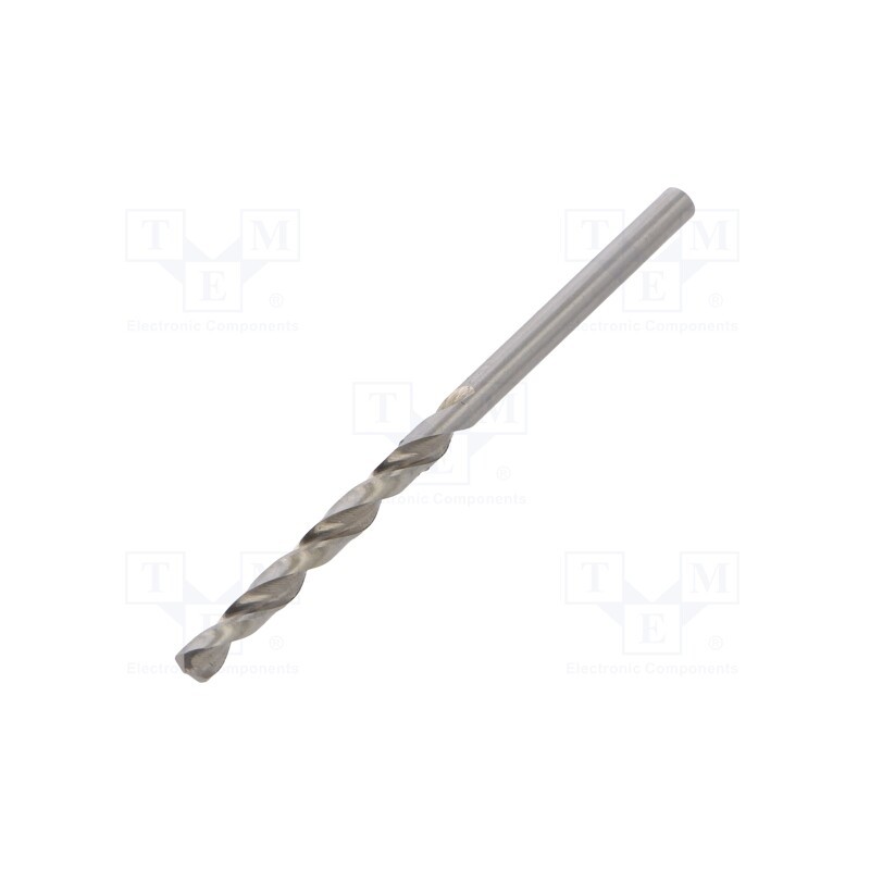 10 pcs : T3100 035 - Drill bit, for metal, Ø: 3.5mm, L: 70mm, Working part len: 39mm