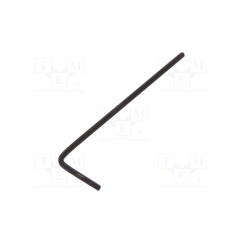 10 pcs : T4411 009 - Wrench, hex key, HEX 0,9mm, Overall len: 30mm