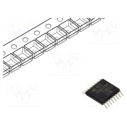 10 pcs : 74HC151PW,118 - IC: digital, 8bit,multiplexer, Ch: 8, CMOS, SMD, TSSOP16, 2÷6VDC, HC