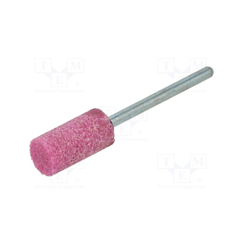 10 pcs : 900039 - Grindingstone, 3mm, metal,steel, ceramics, Mounting: rod 3mm