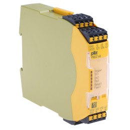 1 pcs - Pilz Dual-Channel Safety Switch Safety Relay, 24V dc, 3 Safety Contacts