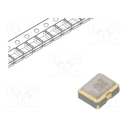 10 pcs : ASAK-32.768KHZ-LRS-T - Resonator: ceramic, 32.768kHz, 15pF, SMD, 2x1.6x0.8mm, 3.3VDC