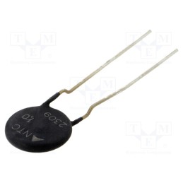 10 pcs : B57237S0109M000 - NTC thermistor, 1Ω, -55÷170°C, 3.1W, ±20%, THT, 2700K, Pitch: 7.5mm