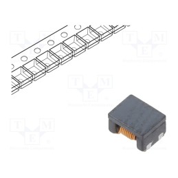 10 pcs : ACP3225-501-2P-T000 - Filter: anti-interference, R: 100mΩ, SMD, 1210, 2A, 60VDC, Z: 500Ω